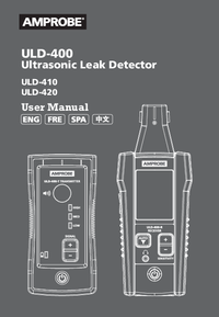 Thumbnail of document Manual - ULD-400-T Ultrasonic Leak Detector Transmitter